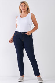 Denim Mid-rise Skinny Jeans