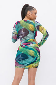 Abstract Thoughts Dress
